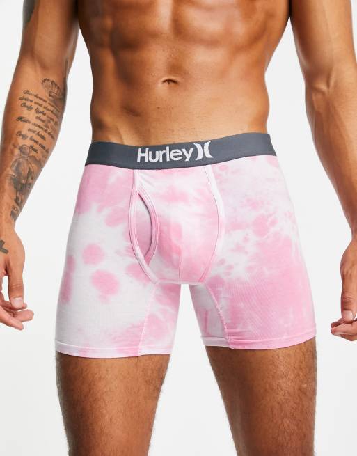 Hurley - Everyday - Boksershorts i lyserød batik