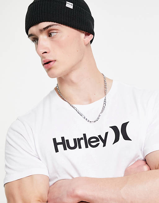 Hurley Everyday One and Only t-shirt in white 