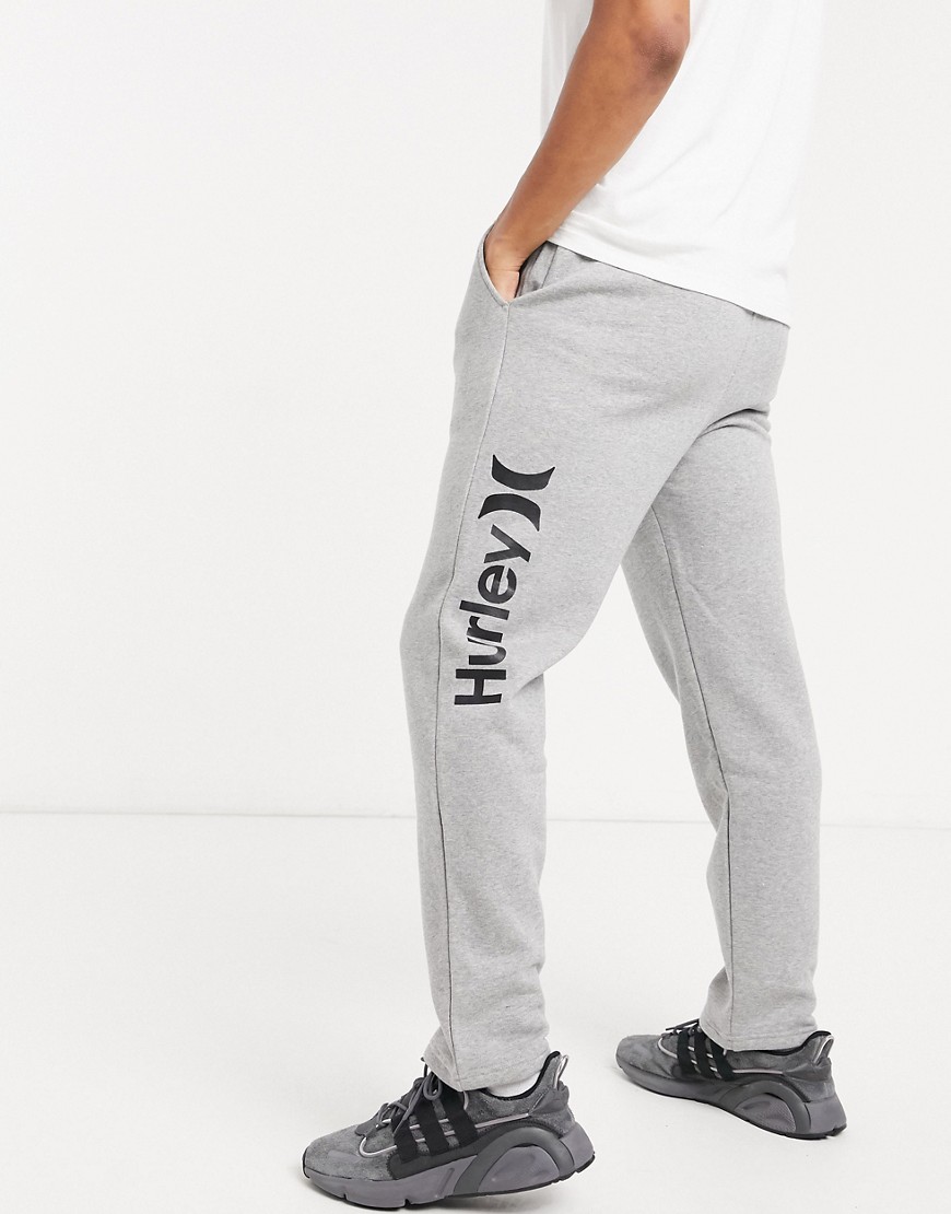 Hurley - OAO - Fleece joggingbroek in grijs