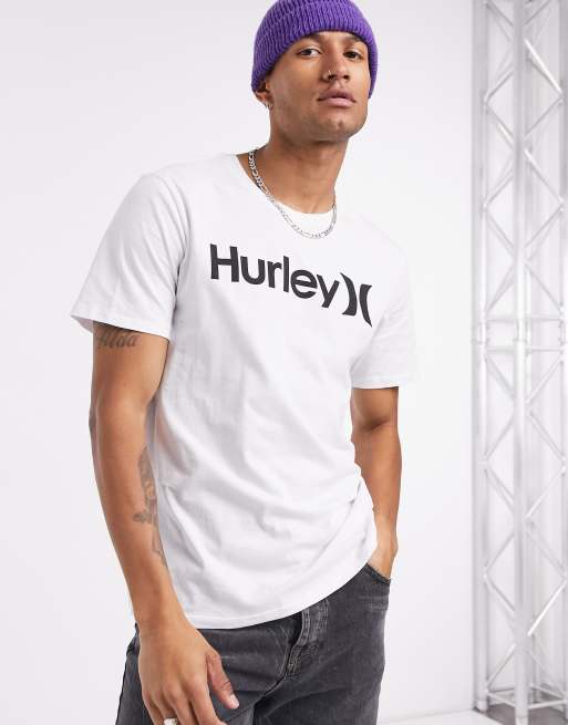 Hurley - One and Only - Effen T-shirt in wit 