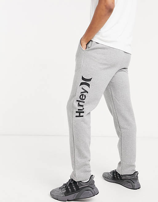 Hurley One and Only Fleece joggers in grey