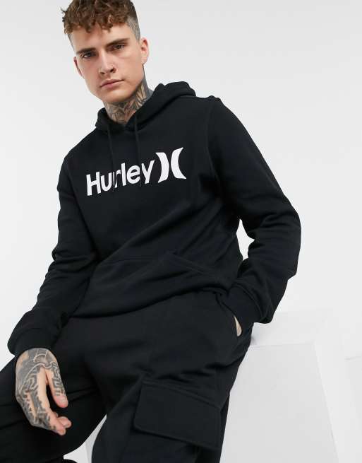 Hurley black 2024 hoodie