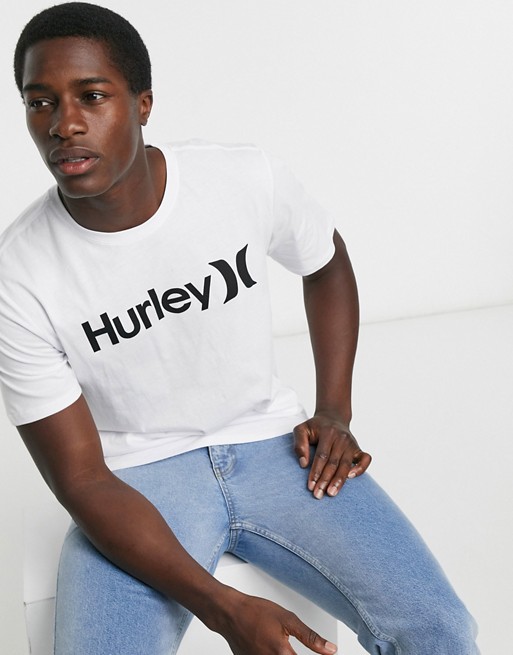 Hurley One and Only Solid t-shirt in white