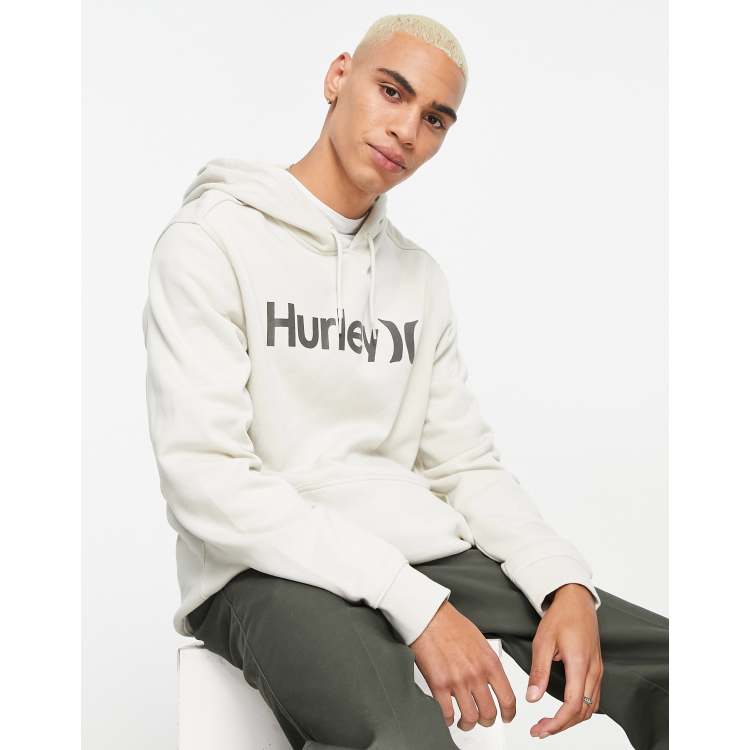 White hurley online hoodie