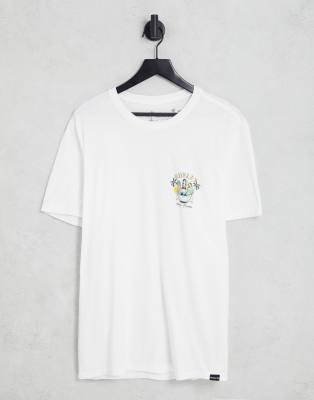 Hurley Paradise Friends t-shirt in white