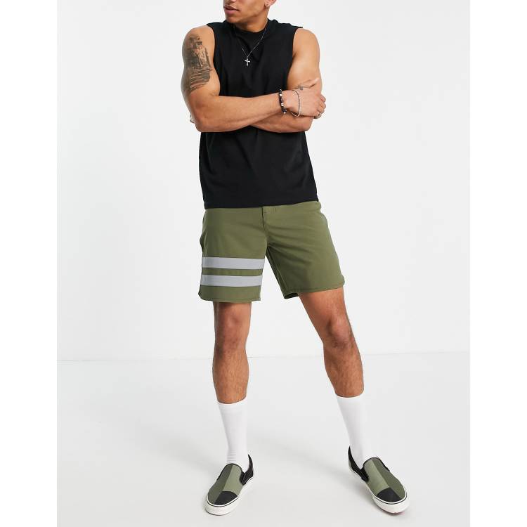 Hurley Phantom Block party 18' Board Shorts in olive