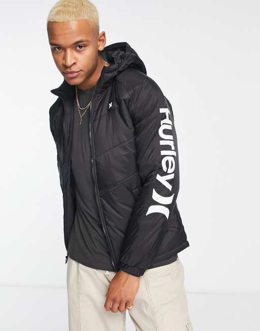 Hurley down jacket on sale