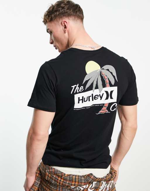 Hurley - Welcome To Paradise - Sort T-shirt