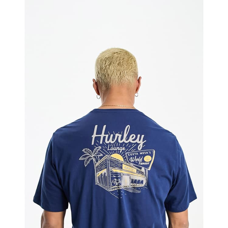 hurley blue shirt