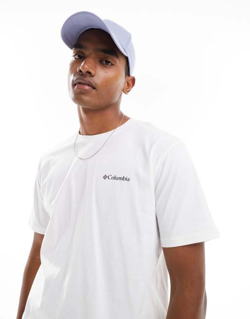 Hvid North Cascades T-shirt fra Columbia, 2 af 4