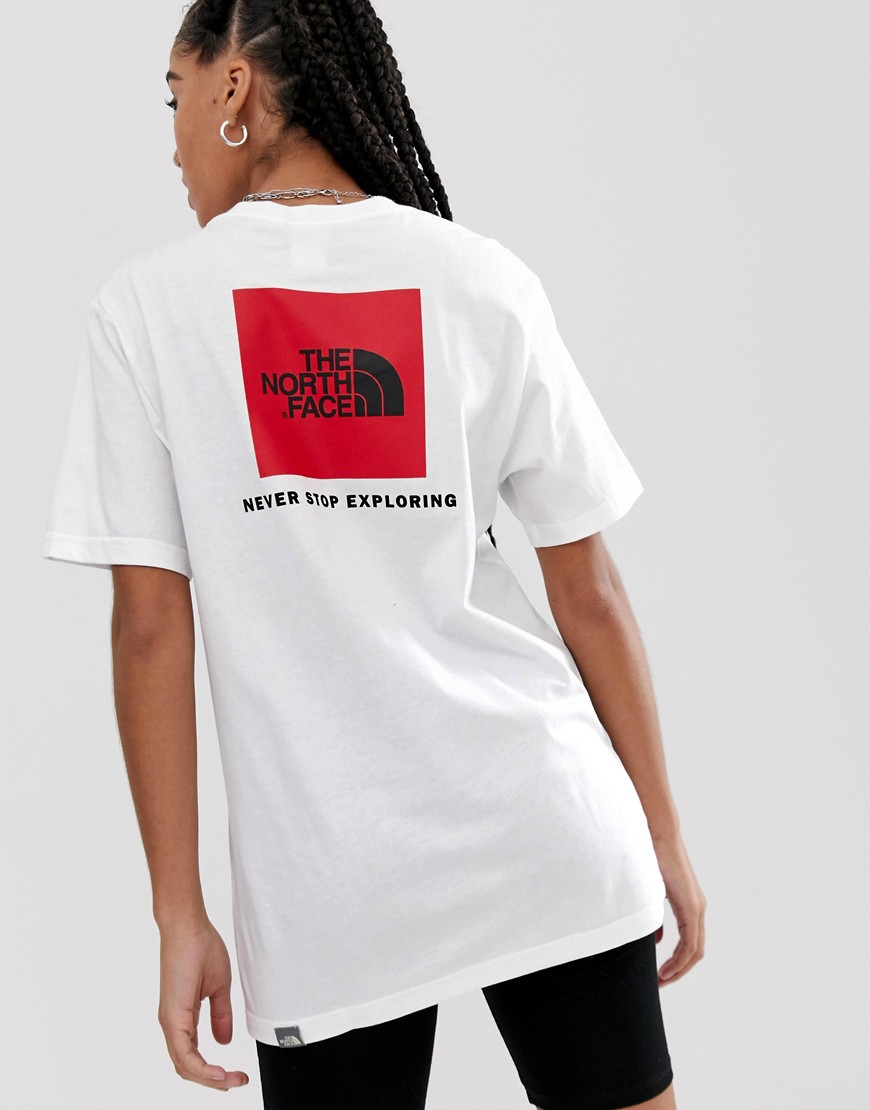 Hvid Red Box T-shirt fra The North Face