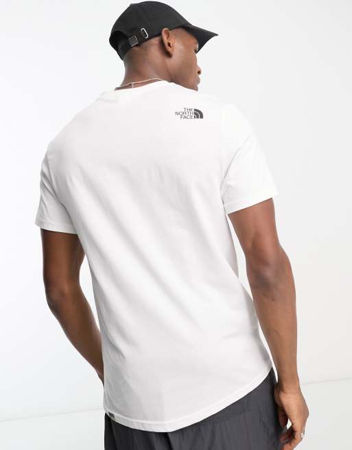 Hvid T-shirt fra The North Face, 3 af 4
