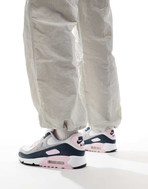 Hvide og pink 90 sneakers fra Nike Air Max, 2 af 5