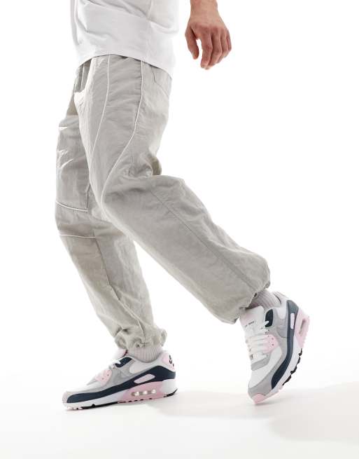 Hvide og pink 90 sneakers fra Nike Air Max, 5 af 5