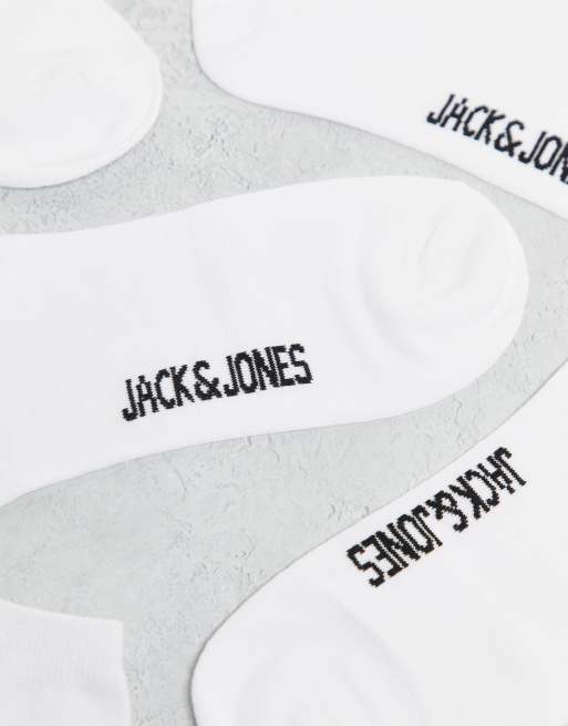 Hvide træningssokker fra Jack & Jones 5-pak, 3 af 4