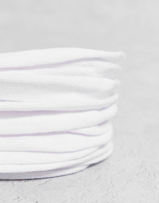 Hvide, usynlige sokker i pakke med 5 fra Jack & Jones, 3 af 4