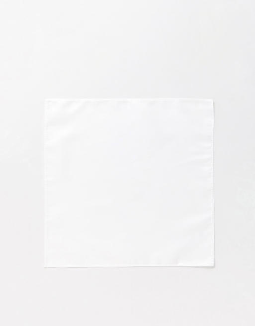 Hvidt lommetørklæde fra ASOS DESIGN, 4 af 4