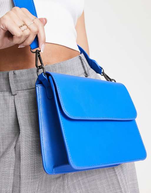 Hvisk - Cayman - Sac bandoulière en imitation cuir - Bleu de cobalt