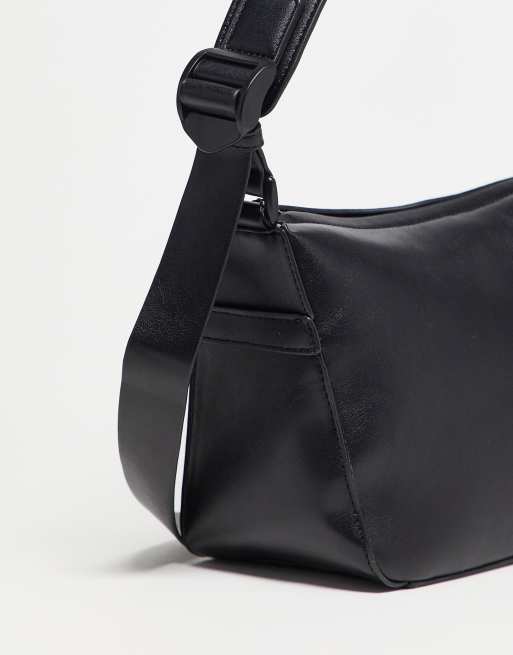 Vegan black crossbody discount bag