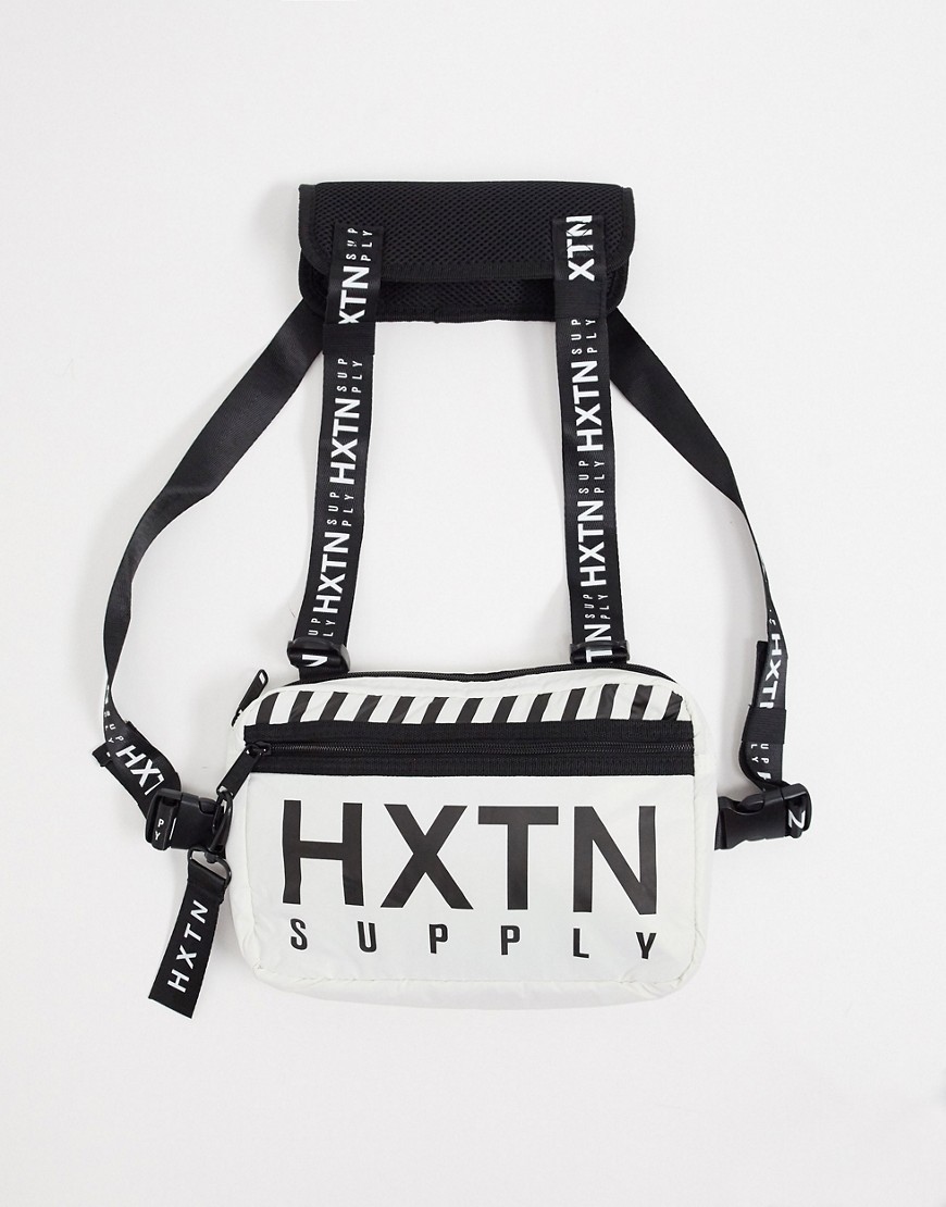 HXTN Supply - Harnas met reflecterende details in wit