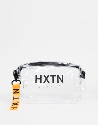 mens clear bag