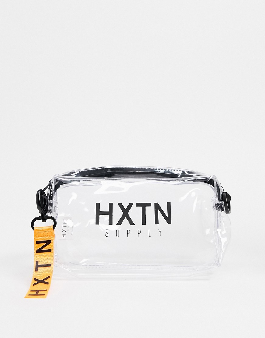 HXTN Supply Operator crossbody bag in clear