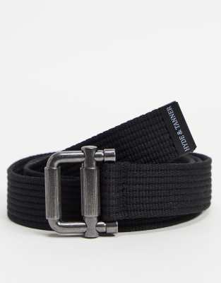 Hyde & Tanner buckle web belt | ASOS