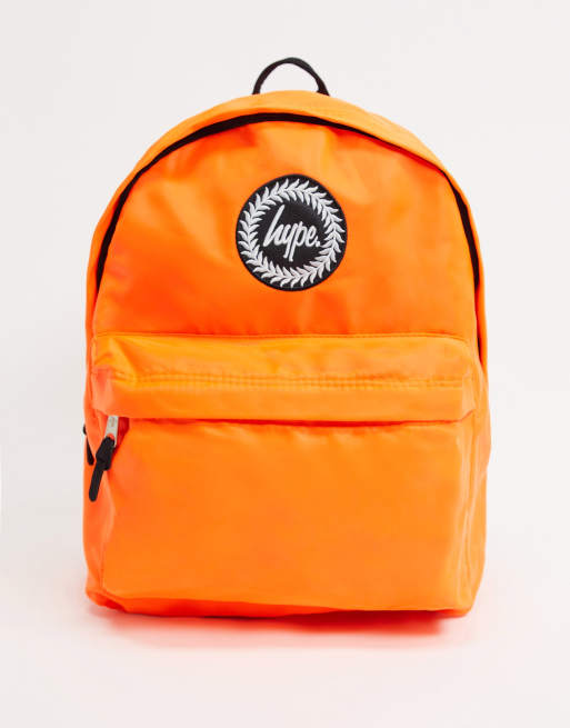 Hype 2025 orange backpack