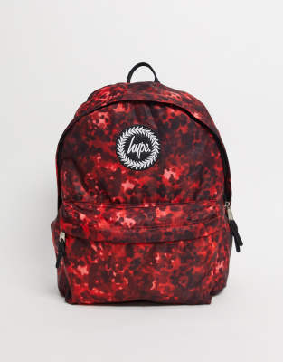 red hype backpack