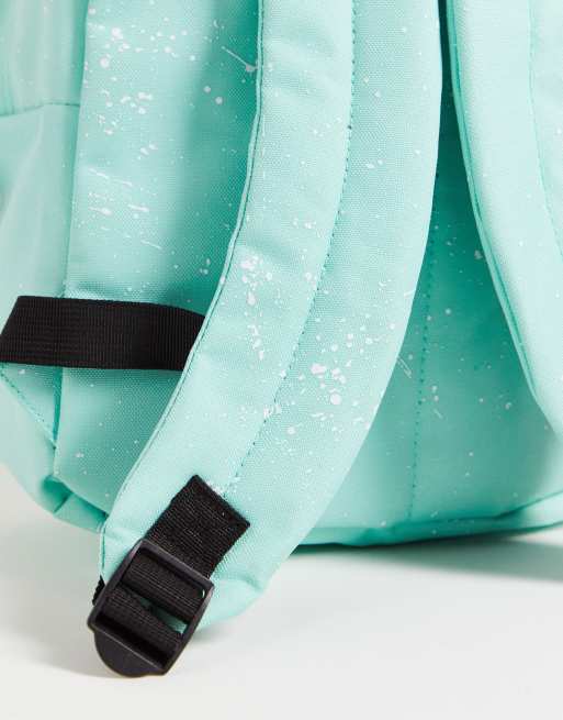 Hype backpack with white speckle in mint ASOS