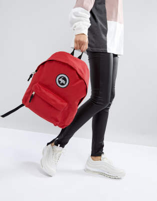 hype red backpack
