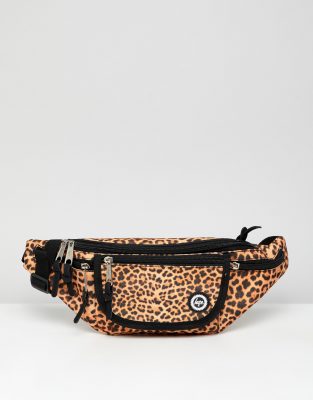 leopard bum bag