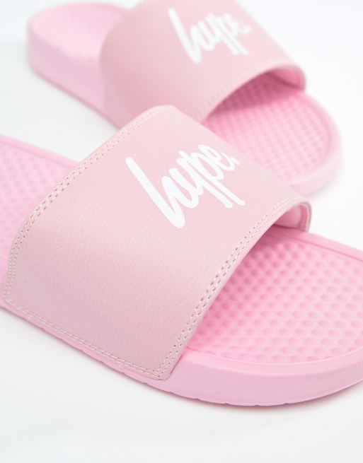 Hype Logo Sliders In Pink