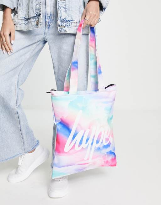 Hype – Rainbox Clouds – Kolorowa torba typu tote