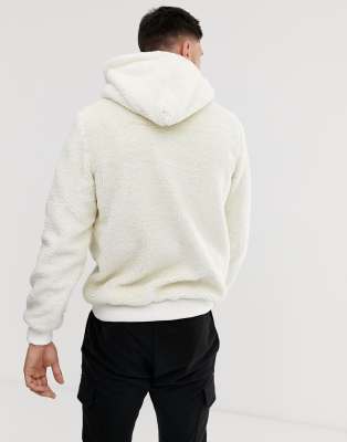 asos sherpa hoodie