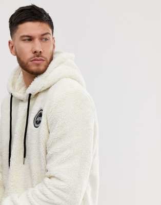 asos sherpa hoodie