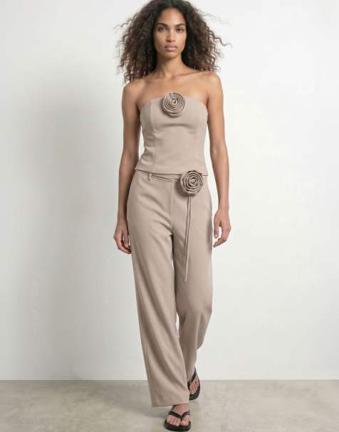 HYPEDROP - Bandeau-top in zeemleerkleur - view 1