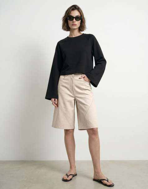 HYPEDROP Bermuda shorts in whisper white1