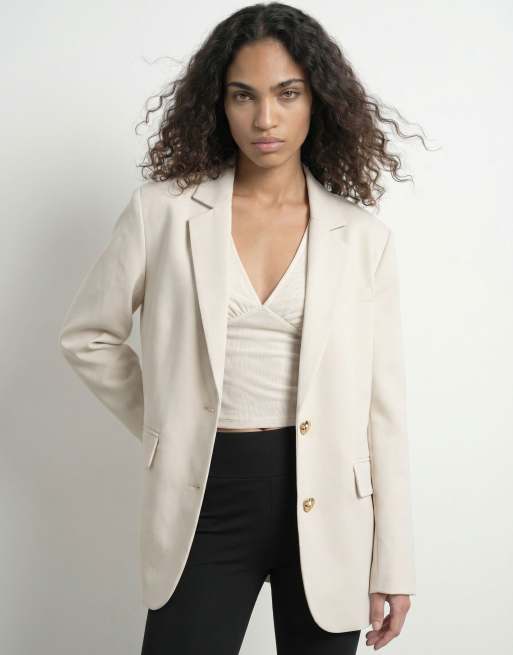 HYPEDROP Blazer in cream, 2 of 5