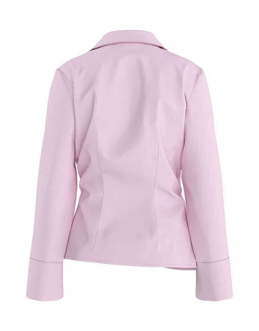 HYPEDROP - Camicia a maniche lunghe color sweet taffy, 5 di 5