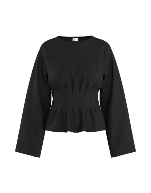 HYPEDROP camiseta de manga larga en negro, 4 de 5