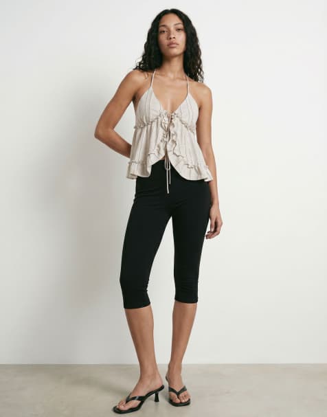 HYPEDROP Capris in black1 - view 1
