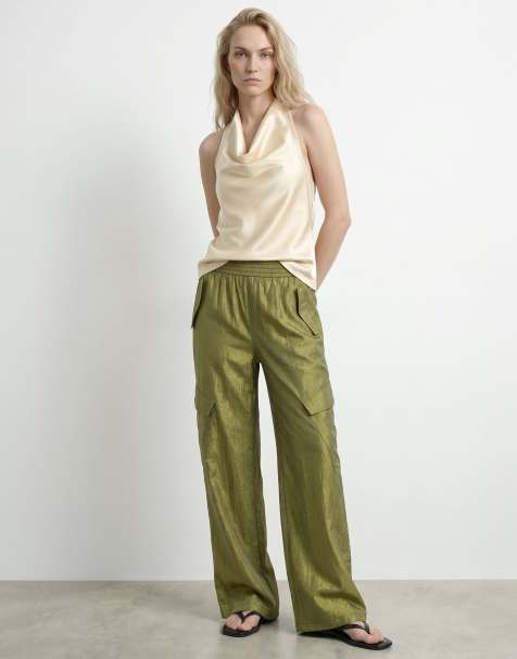 HYPEDROP - Cargobroek in 'peat moss' - view 1