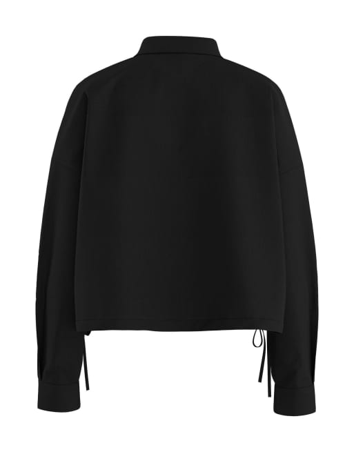 HYPEDROP Chemise à manches longues noire, 6 de 6
