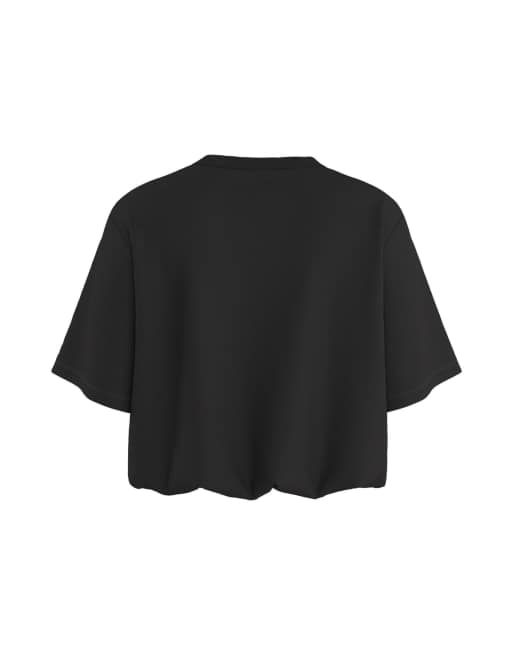 HYPEDROP Cropped T-Shirt in Schwarz, 5 von 5