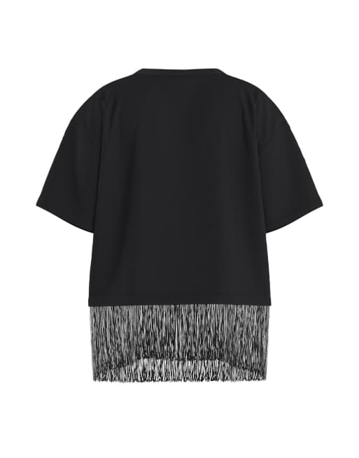 HYPEDROP – Czarny T-shirt z krótkimi rękawami, 5 z 5