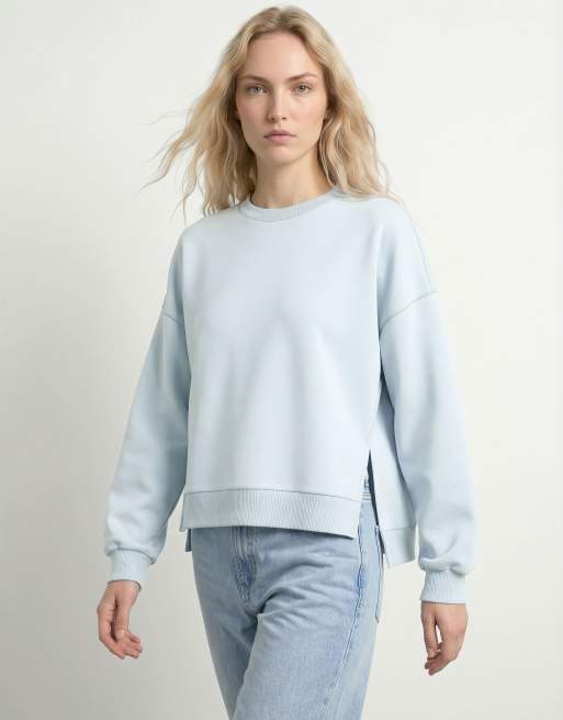 HYPEDROP - Felpa a maniche lunghe color disgelo, 2 di 5
