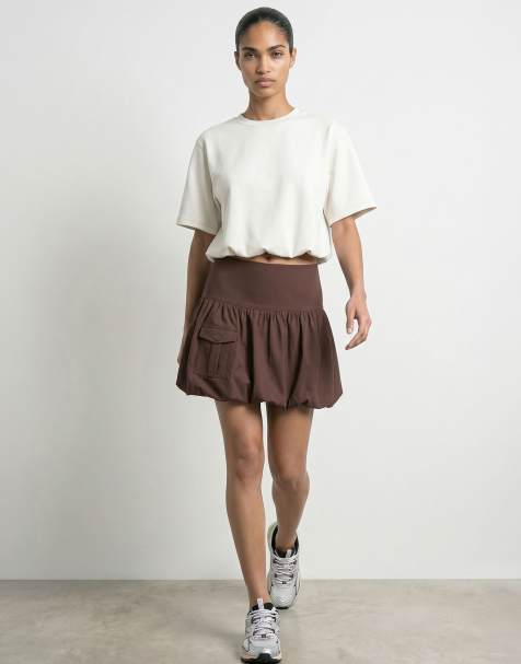 HYPEDROP - Grå cropped T-shirt - view 1