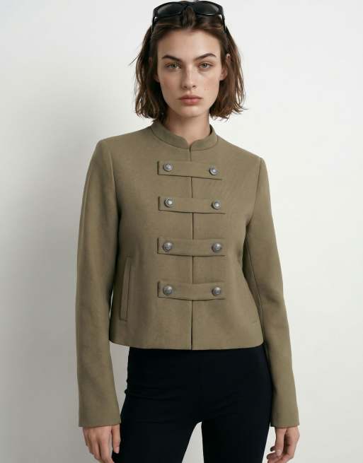 HYPEDROP - Grøn cropped jakke, 2 af 6