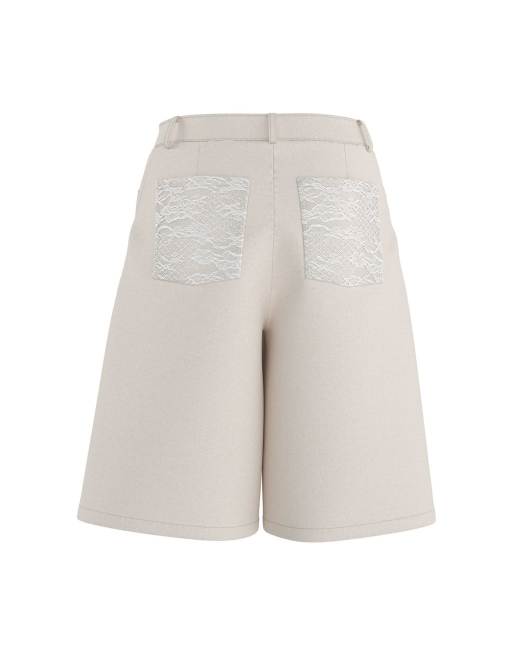HYPEDROP - Hvide bermudashorts, 6 af 6